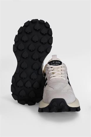 Lufian Tatum Ekru Unisex Sneakers