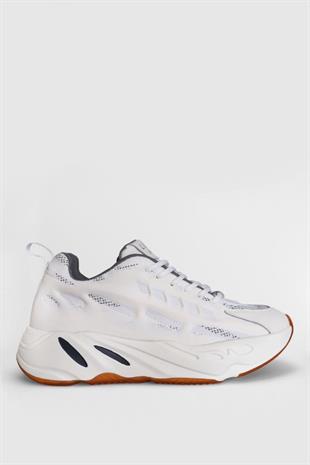 Lufian Travis Beyaz Erkek Sneakers