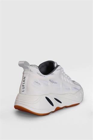Lufian Travis Beyaz Erkek Sneakers