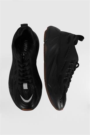 Lufian Travis Siyah Erkek Sneakers