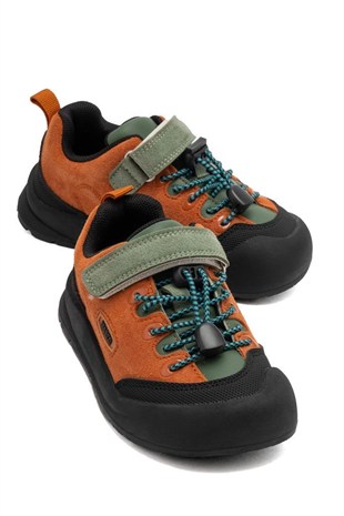 Marco Kids Bayon Kahve Çocuk Sneakers
