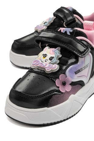 Marco Kids Kety Siyah Çocuk Sneakers