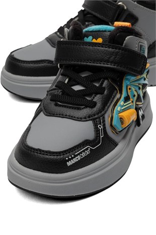 Marco Kids Rewals Gri Çocuk Sneakers