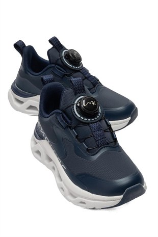 Marco Kids Runner Lacivert Çocuk Sneakers