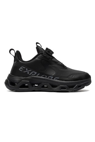 Marco Kids Runner Siyah Çocuk Sneakers
