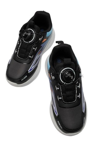Marco Kids Sars Siyah Çocuk Sneakers