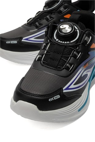 Marco Kids Sars Siyah Çocuk Sneakers
