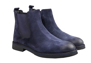 MARCOMEN 14017 Saf Deri Laci Suet Erkek Bot