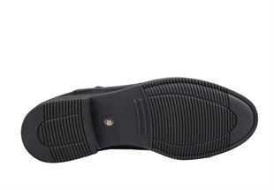 MARCOMEN 14017 Saf Deri Siyah Erkek Bot