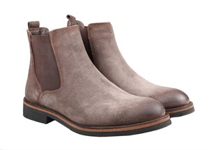 MARCOMEN 14017 Saf Deri Vizon Nubuk Erkek Bot