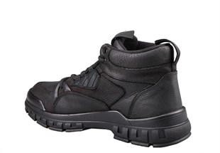 MARCOMEN 14182 Saf Deri Siyah Nubuk Erkek Bot