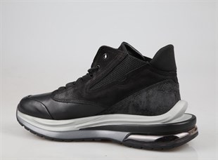 MARCOMEN 16062 Hakiki Deri Siyah Erkek Bot