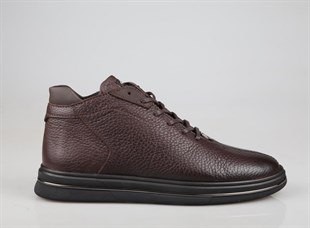 MARCOMEN 16208 Saf Deri Kahve Erkek Bot