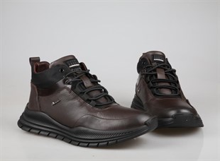 MARCOMEN 18006 Hakiki Deri Kahve Erkek Bot