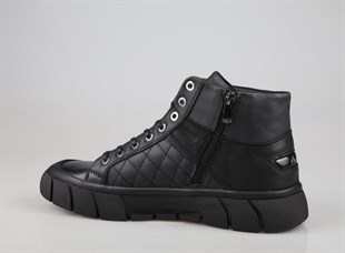 MARCOMEN 18203 Hakiki Deri Siyah Erkek Bot