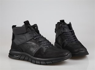 MARCOMEN 18320 Hakiki Deri Siyah Erkek Bot