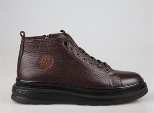 MARCOMEN 18410 Hakiki Deri Kahve Erkek Bot