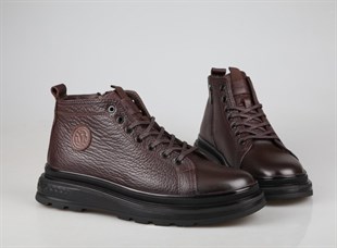 MARCOMEN 18410 Hakiki Deri Kahve Erkek Bot