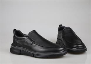 MARCOMEN 19325 Hakiki Deri Siyah Erkek Günlük Ayakkabı