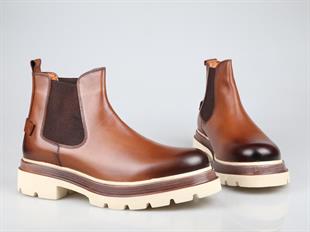 MARCOMEN 20216 Hakiki Deri Taba Erkek Bot