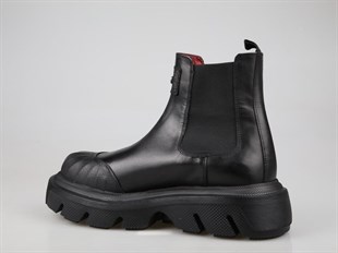 MARCOMEN 20322 Hakiki Deri Siyah Nubuk Erkek Günlük Ayakkabı
