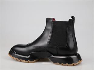 MARCOMEN 20336 Hakiki Deri Siyah Erkek Bot