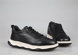 MARCOMEN 20414 Hakiki Deri Siyah Erkek Günlük Ayakkabı