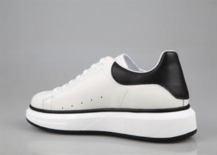 MARCOMEN 21028 Hakiki Deri Beyaz Erkek Günlük Ayakkabı