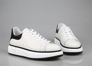 MARCOMEN 21028 Hakiki Deri Beyaz Erkek Günlük Ayakkabı