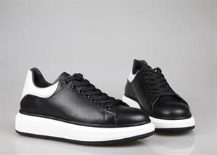 MARCOMEN 21028 Hakiki Deri Siyah Erkek Günlük Ayakkabı