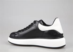 MARCOMEN 21028 Hakiki Deri Siyah Erkek Günlük Ayakkabı