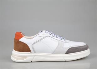 MARCOMEN 21100 Hakiki Deri Beyaz Erkek Günlük Ayakkabı