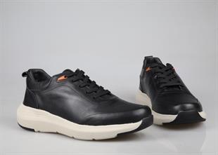 MARCOMEN 21114 Hakiki Deri Siyah Erkek Günlük Ayakkabı