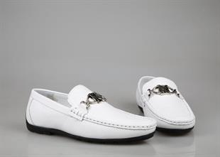 MARCOMEN 21147 Hakiki Deri Beyaz Erkek Günlük Ayakkabı