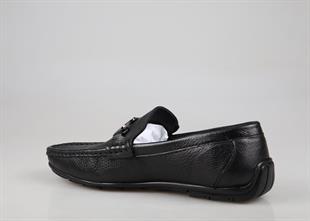 MARCOMEN 21147 Hakiki Deri Siyah Erkek Günlük Ayakkabı