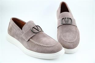 MARCOMEN 21171 Hakiki Deri Vizon Nubuk Erkek Günlük Ayakkabı