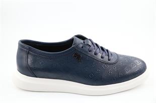 MARCOMEN 21202 Hakiki Deri Lacivert Erkek Günlük Ayakkabı