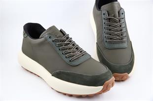 MARCOMEN 21257 Hakiki Deri Haki Erkek Günlük Ayakkabı