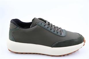 MARCOMEN 21257 Hakiki Deri Haki Erkek Günlük Ayakkabı