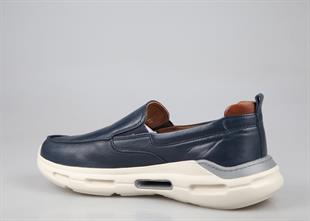 MARCOMEN 21399 Hakiki Deri Lacivert Erkek Günlük Ayakkabı