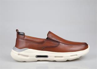 MARCOMEN 21399 Hakiki Deri Taba Erkek Günlük Ayakkabı