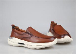 MARCOMEN 21399 Hakiki Deri Taba Erkek Günlük Ayakkabı