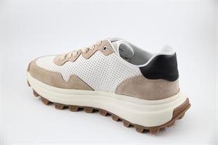 MARCOMEN 21466 Hakiki Deri Bej Erkek Günlük Ayakkabı