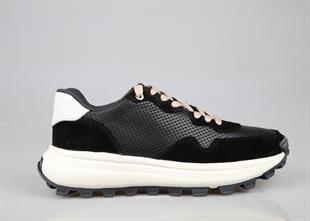 MARCOMEN 21466 Hakiki Deri Siyah Erkek Günlük Ayakkabı