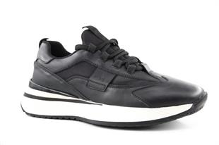 MARCOMEN 22265 Hakiki Deri Siyah Erkek Günlük Ayakkabı