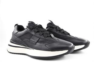 MARCOMEN 22265 Hakiki Deri Siyah Erkek Günlük Ayakkabı