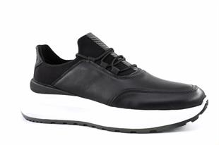 MARCOMEN 22295 Hakiki Deri Siyah Erkek Günlük Ayakkabı