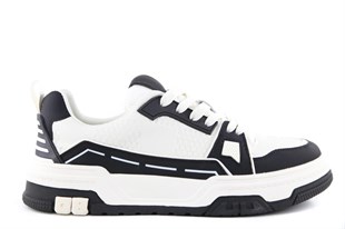 MARCOMEN Forty Four 22615 Beyaz-Siyah Erkek Sneakers