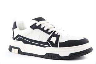 MARCOMEN Forty Four 22615 Beyaz-Siyah Erkek Sneakers