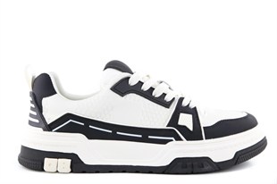 MARCOMEN Forty Four 22615 Beyaz-Siyah Erkek Sneakers